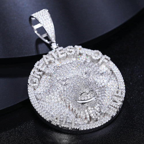 The Goat | Genuine VVS Diamond The Greatest Of All Time 925 Sterling Silver Pendant