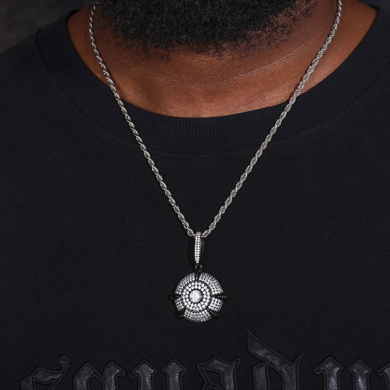 VVS Dragon Claw | Iced Blinged Out Moissanite Diamond Devil's Eye Hip Hop Pendant