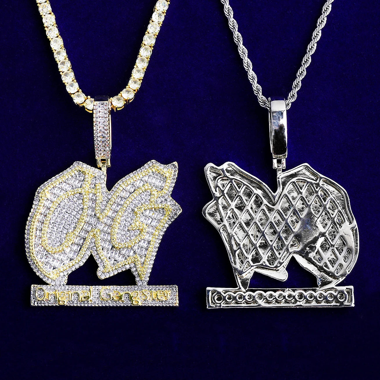 Original Gangster | VVS Diamond CZ OG Iced Blinged Out 5AA+ Luxury Pendant