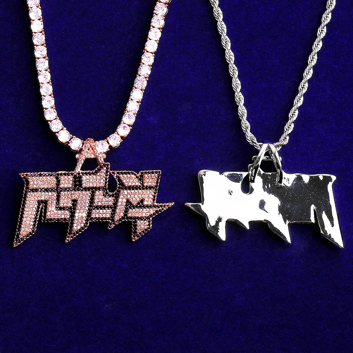 Real Hasta La Muerje Inspired VVS Diamond CZ 5AA+ Luxury Hip Hop Pendant