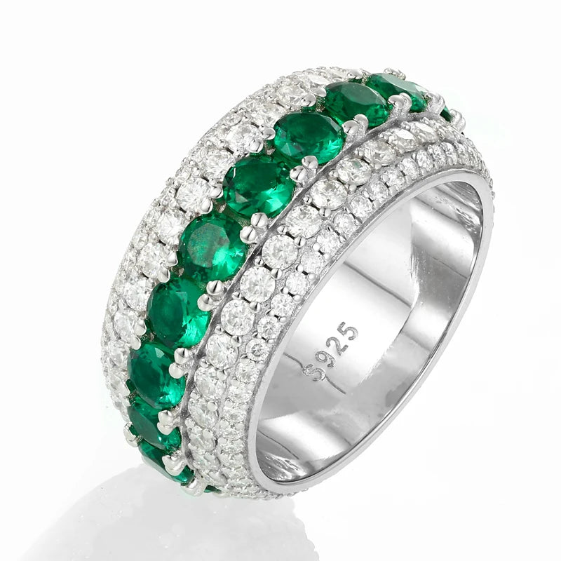 Skunked Ice | VVS Diamond Moissanite Solid 925 Iced Blinged Out Rings