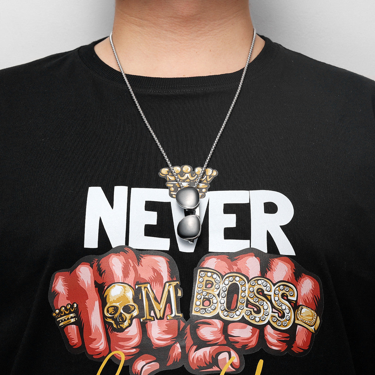 Maverick | 316L No Fade Stainless Steel Unique Designer Pendant Chain Necklace