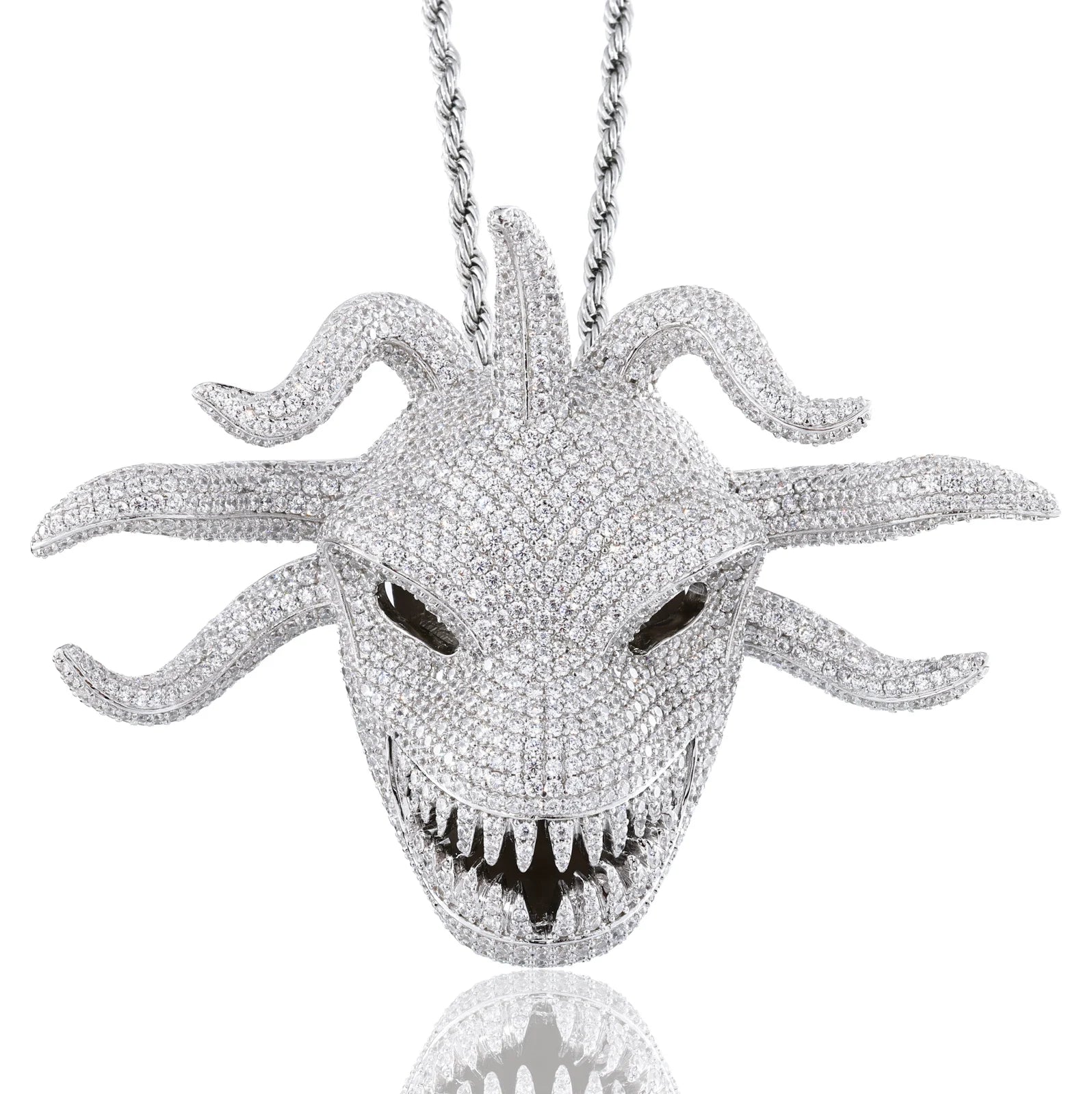 C-MONSTA | Moissanite Diamond Iced Blinged Out 925 Sterling Silver Hip Hop VVS Pendant