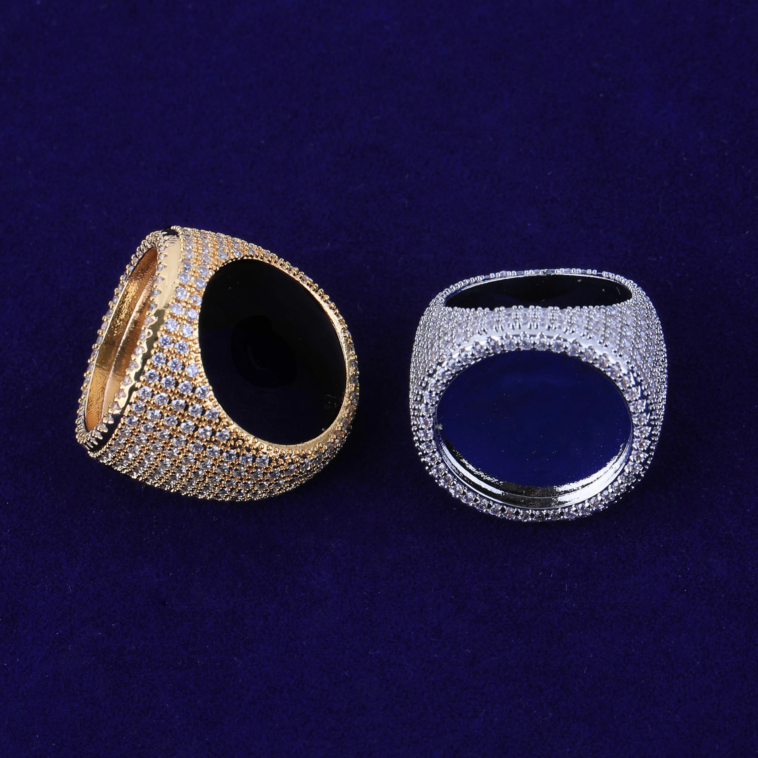 The Unforgettable | Prong Set VVS Diamond CZ Custom Made Photo Hip Hop Ring