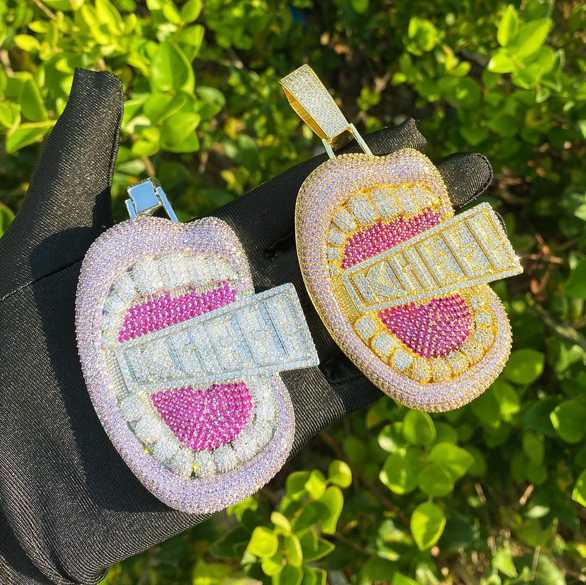 Loud Cap | VVS Diamond CZ KHEEE Meme Iced Blinged Out Hip Hop Chain Pendant