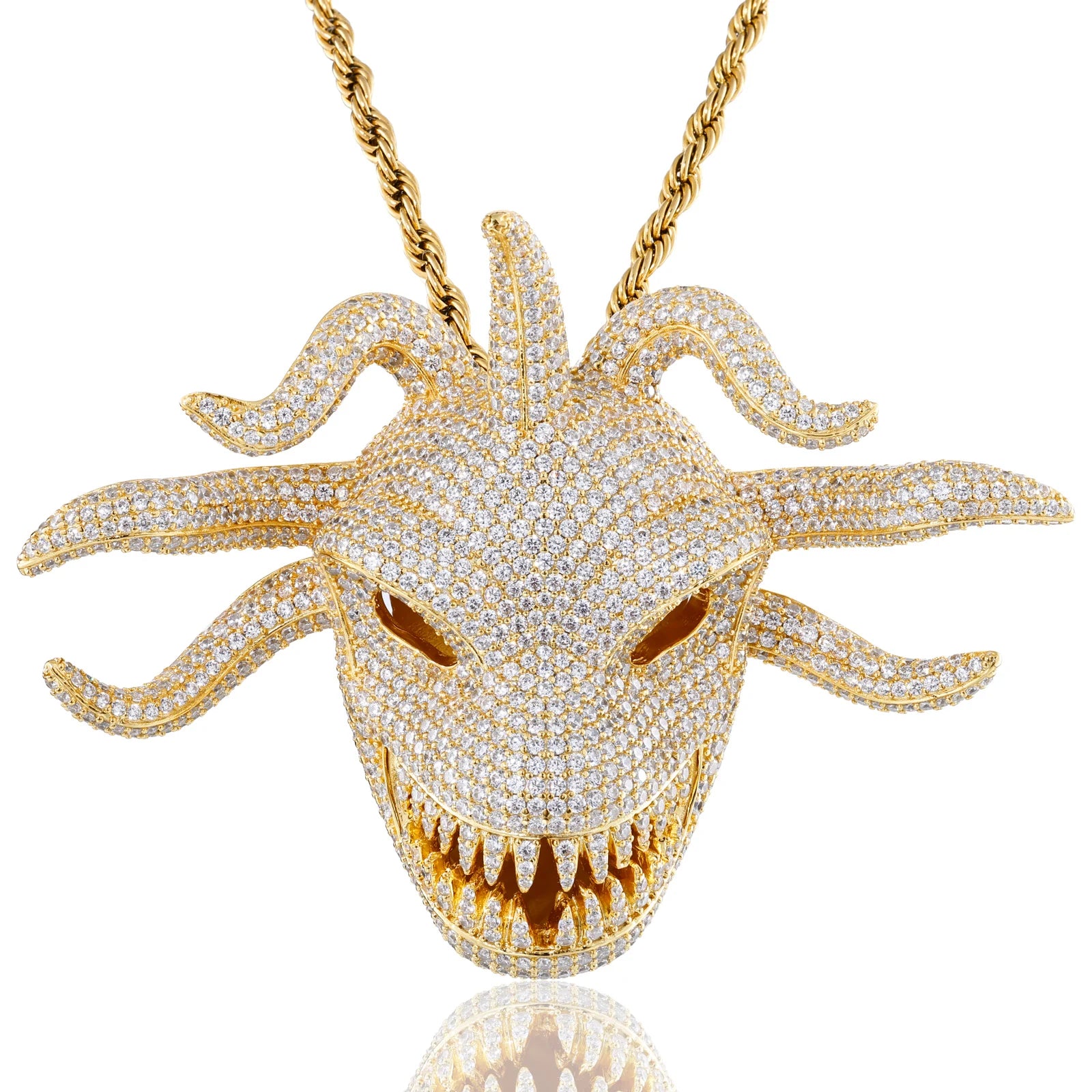 C-MONSTA | Moissanite Diamond Iced Blinged Out 925 Sterling Silver Hip Hop VVS Pendant