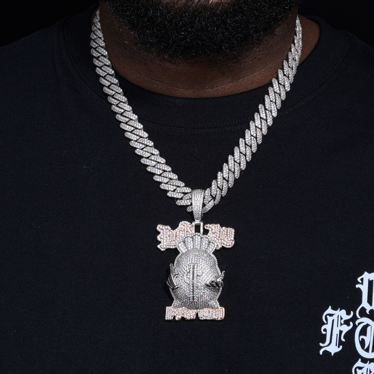 Goodfellas | F*ck You Pay Me Money Bag Moissanite Diamond FYPM Hip Hop Pendant