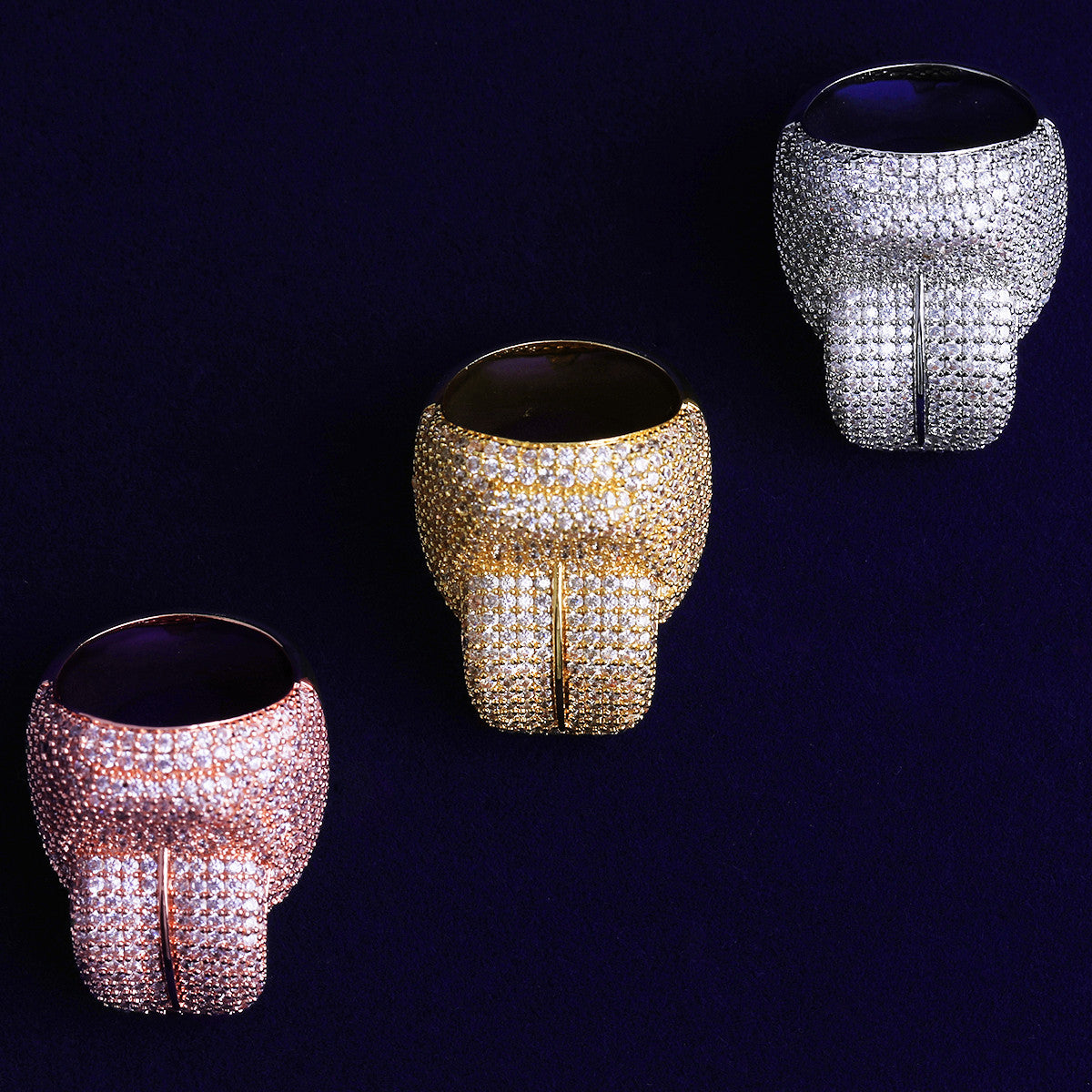 Speak In Tongues | VVS Diamond CZ 24k Rose Gold 925 Silver 5AA+ Luxury Hip Hop Tongue Ring