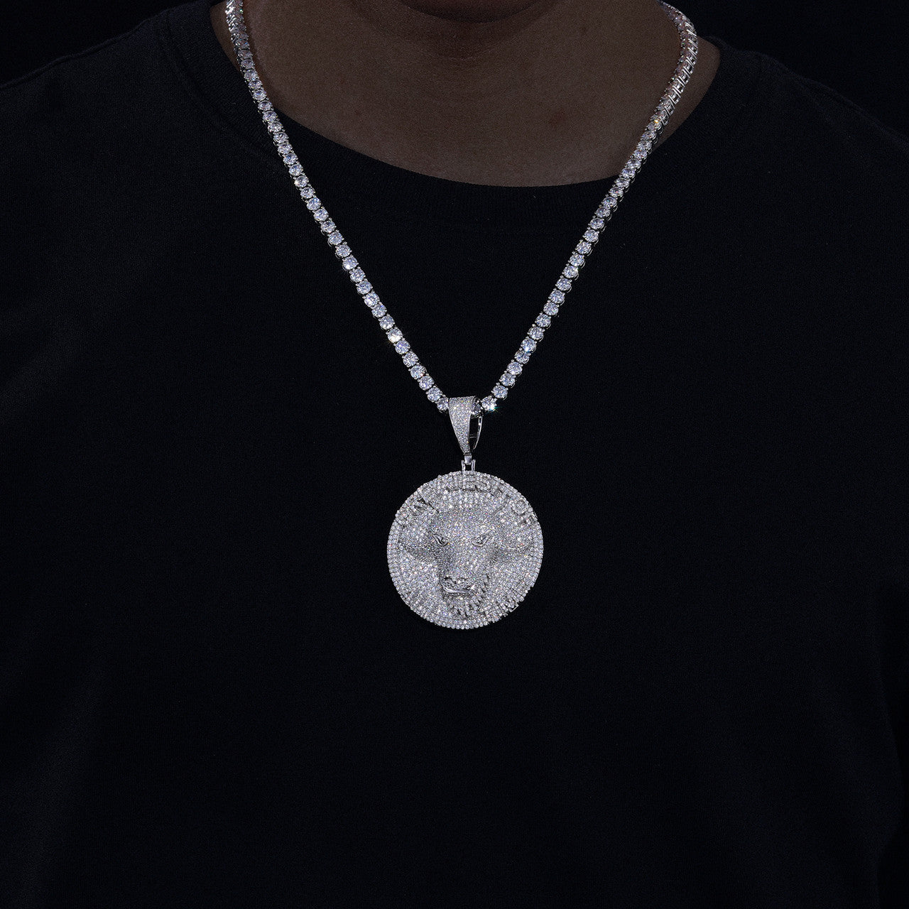 The Goat | Genuine VVS Diamond The Greatest Of All Time 925 Sterling Silver Pendant