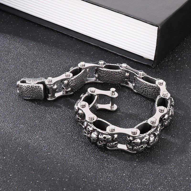 BoneBling | 15mm New Fashion No Fade Stainless Hip Hop Rock Bracelet