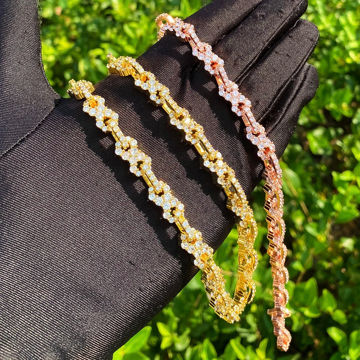 Infinite Cuban | Iced Blinged Out VVS Diamond CZ Infinity Cuban Link Chain Necklace