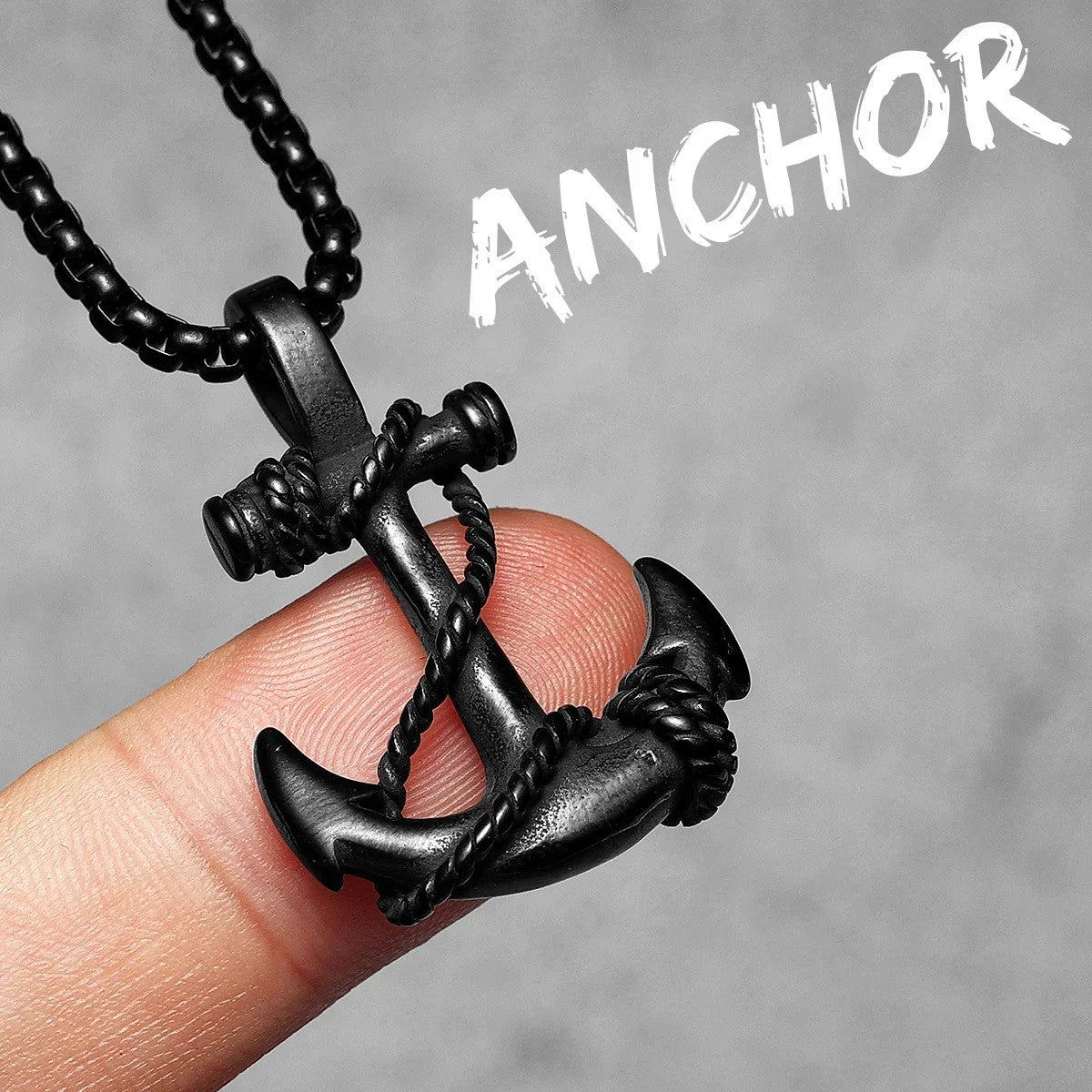 Pirate Collection | 316L No Fade Solid Stainless Steel Anchor Skull Street Wear Pendants