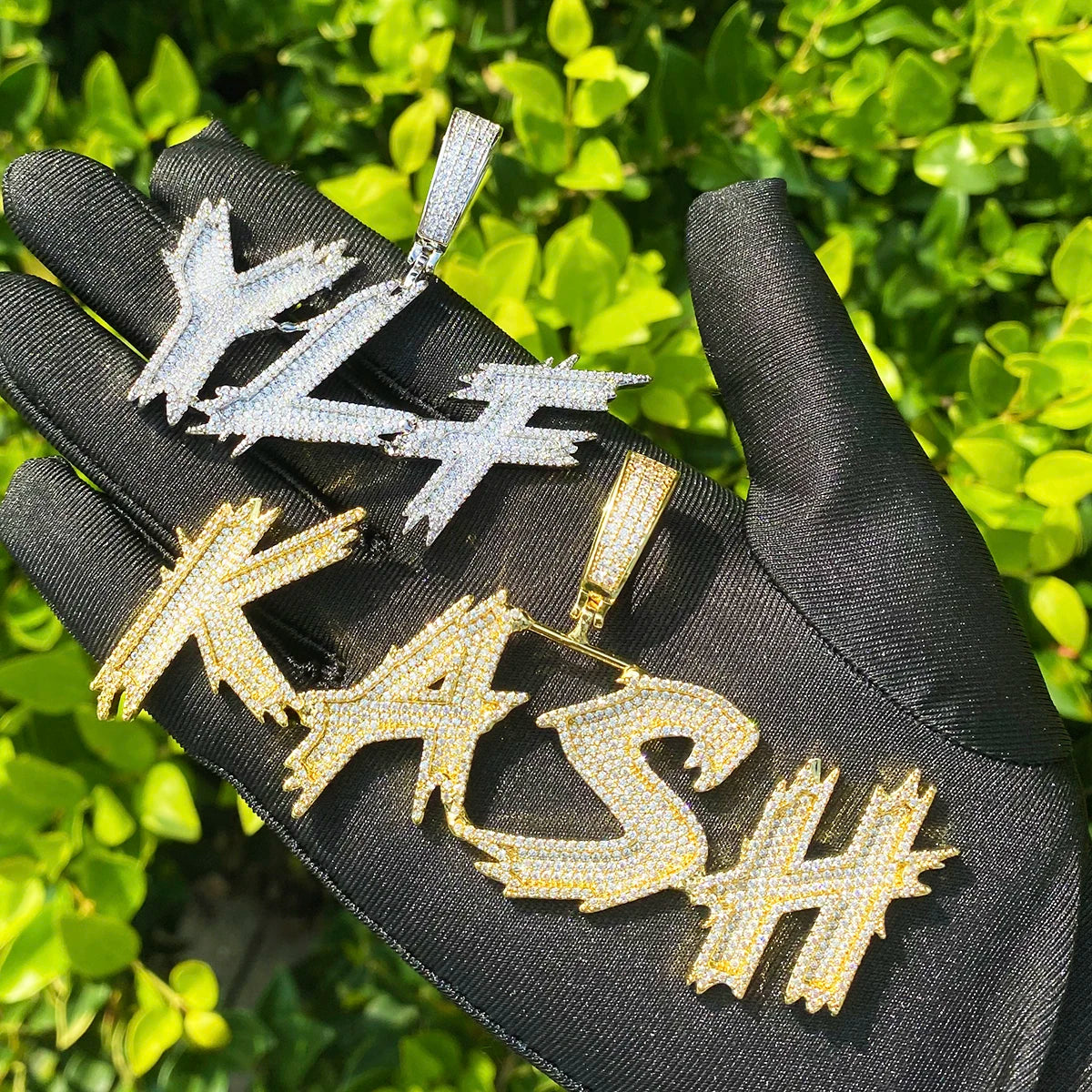 Wielded Lightning | VVS Diamond CZ Custom Made 5AA+ Luxury Hip Hop Pendant