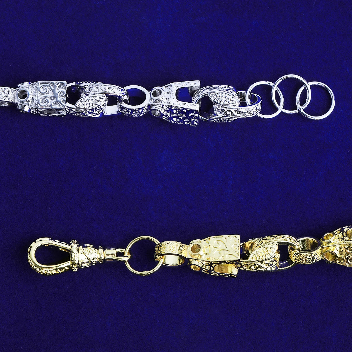 Loyal Royalty | D Block Belcher Clasp Rolo Link Clean Hip Hop Chain Necklace