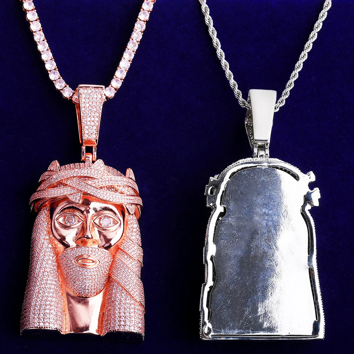 Super Jesus | VVS Diamond CZ 5AA+ Luxury Hip Hop Jesus Piece Pendant