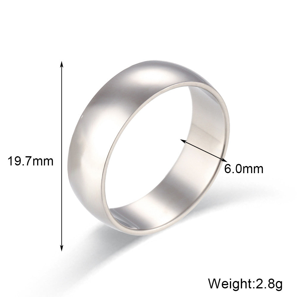 Waterproof Stainless Steel 18k Gold Silver Bling Bling 2mm 4mm 6mm Stackable Rings
