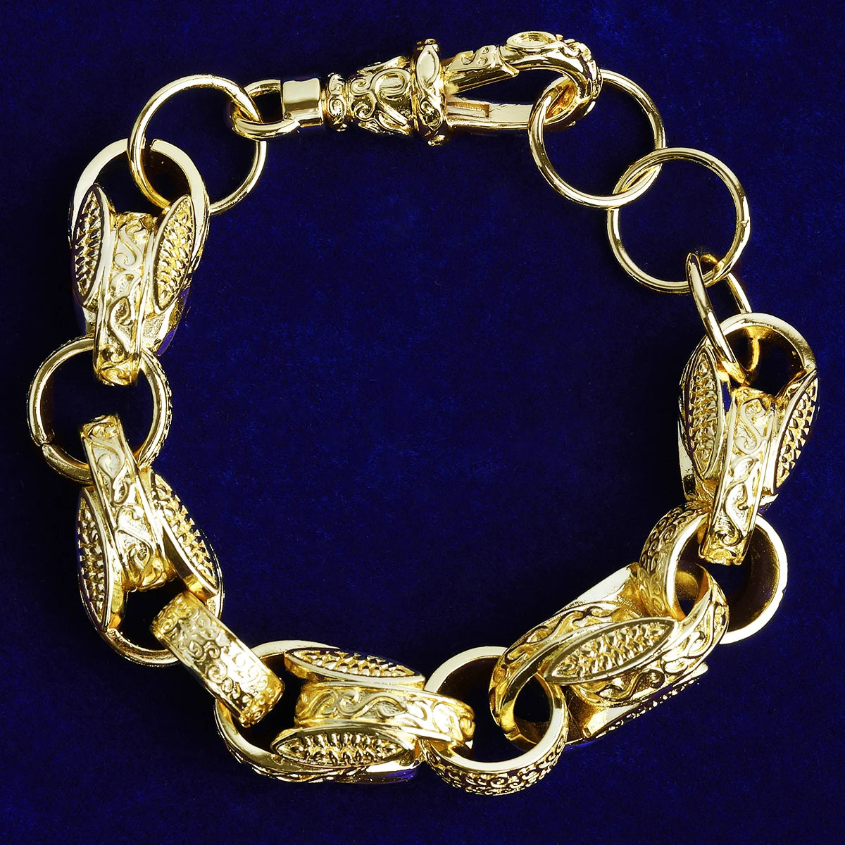 The Rebirth | Tulip Ring 20mm Rolo Link Albert Clap Hip Hop Bracelet