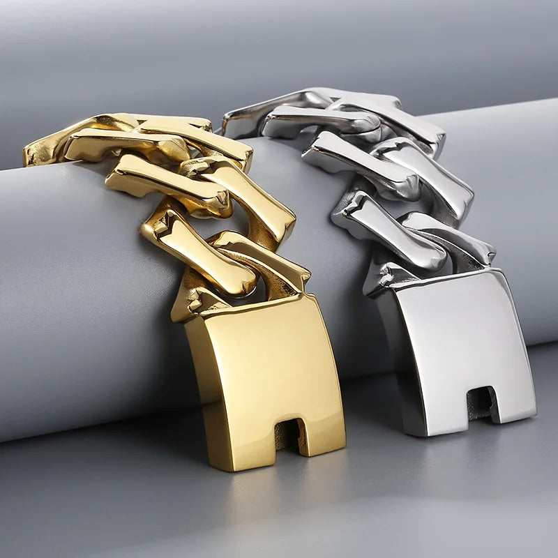 Imperial Steel | No Fade Stainless Steel Street Wear Cuban Link Choker Chain