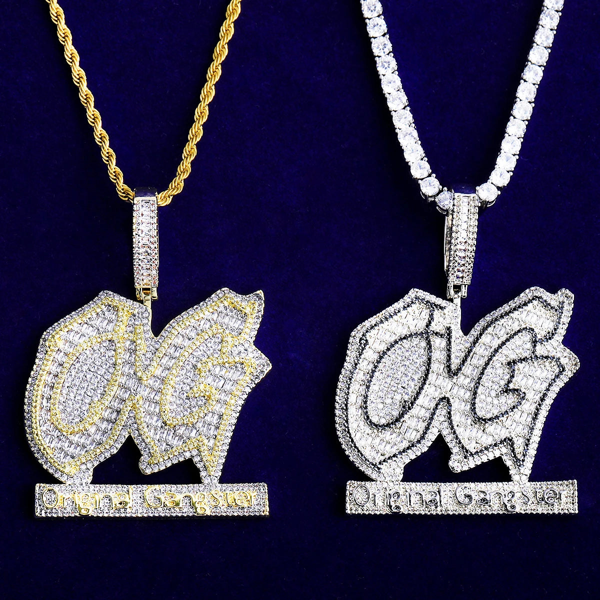 Original Gangster | VVS Diamond CZ OG Iced Blinged Out 5AA+ Luxury Pendant