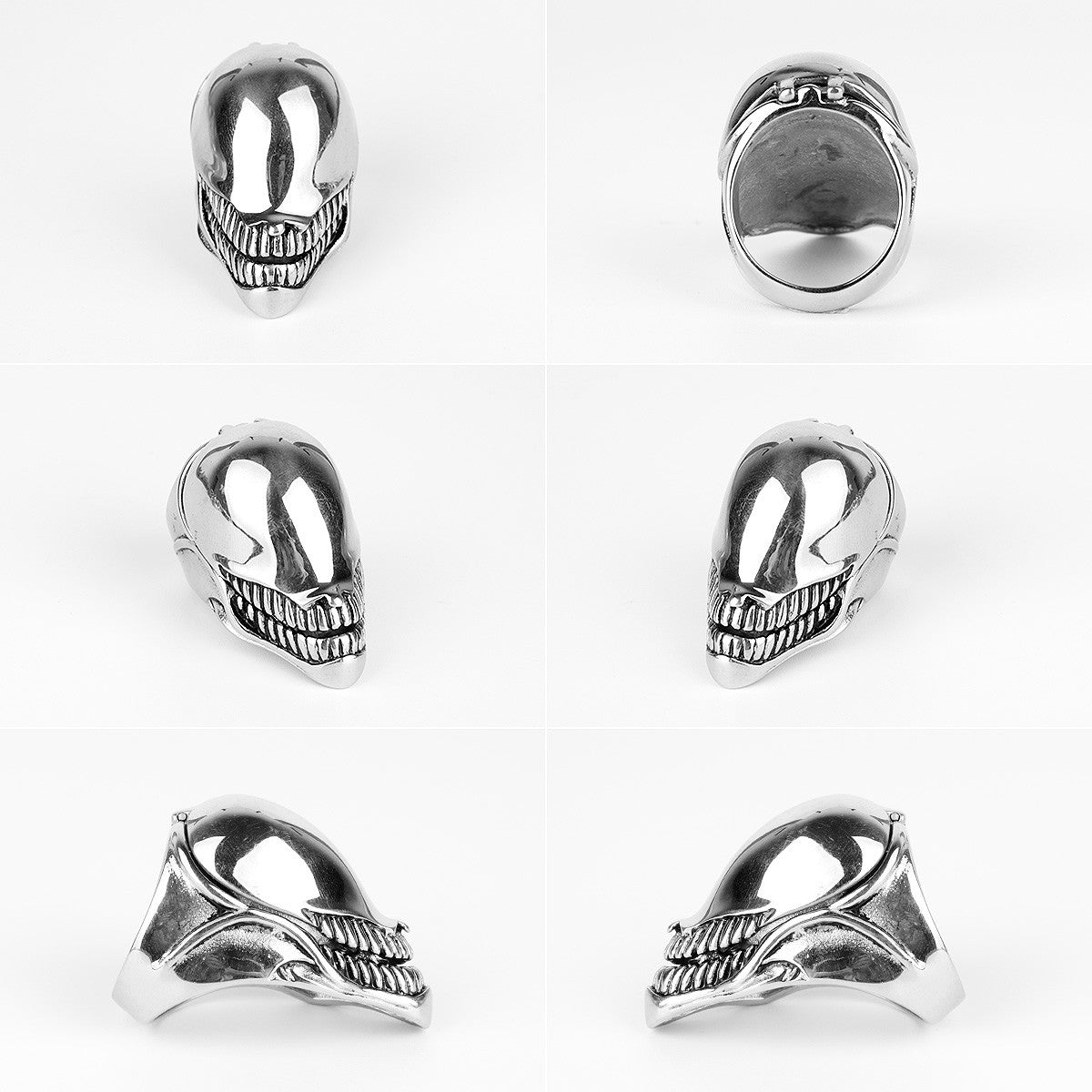 Venom | 316L No Fade Stainless Steel Mens Venom Domineering Street Wear Ring