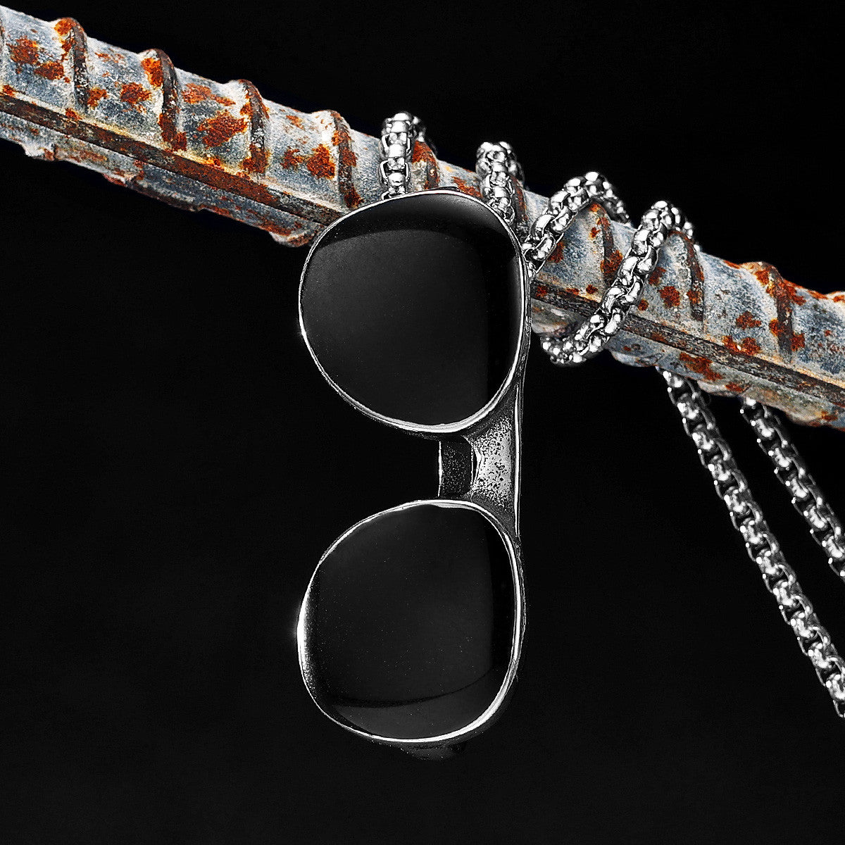 Maverick | 316L No Fade Stainless Steel Unique Designer Pendant Chain Necklace