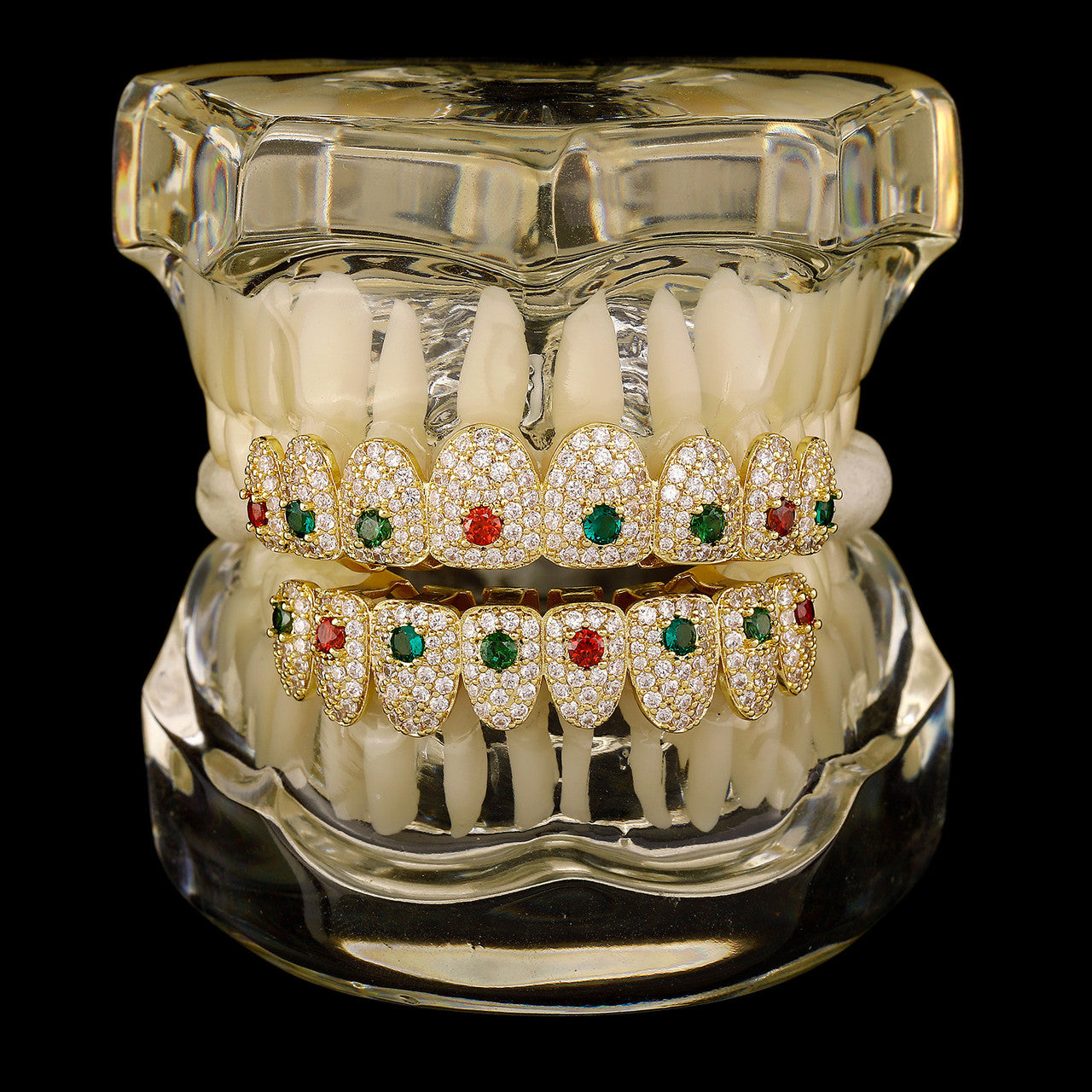 Color Connect | VVS Diamond CZ 4 Prong Gemstone Hip Hop Mouth