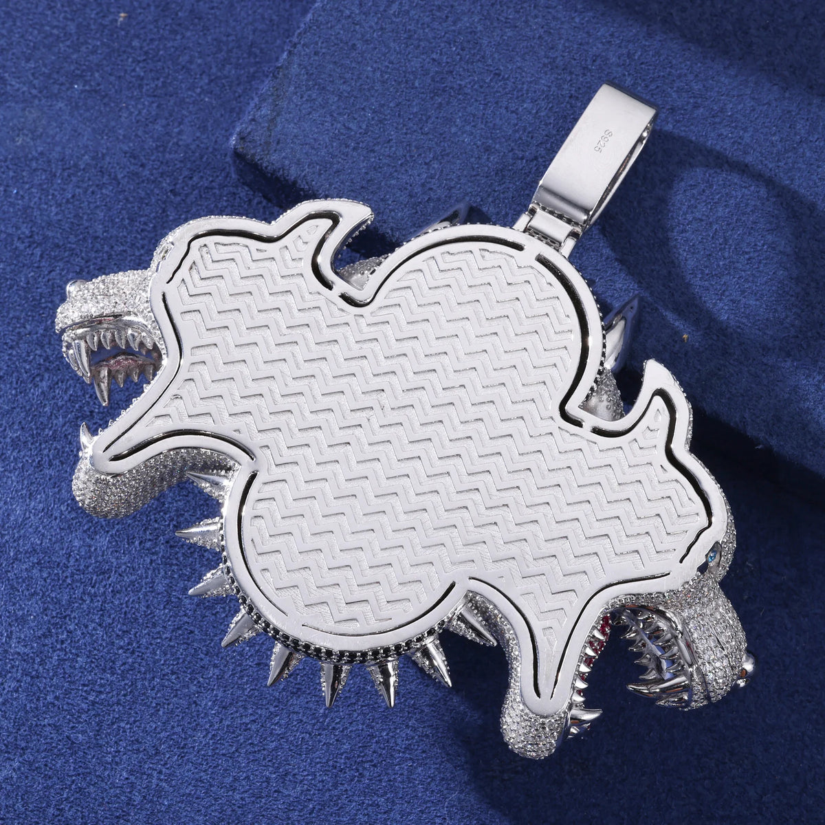 The Hell Hound | Cerberus Different Animal Same Beast Luxury Iced Hip Hop Pendant
