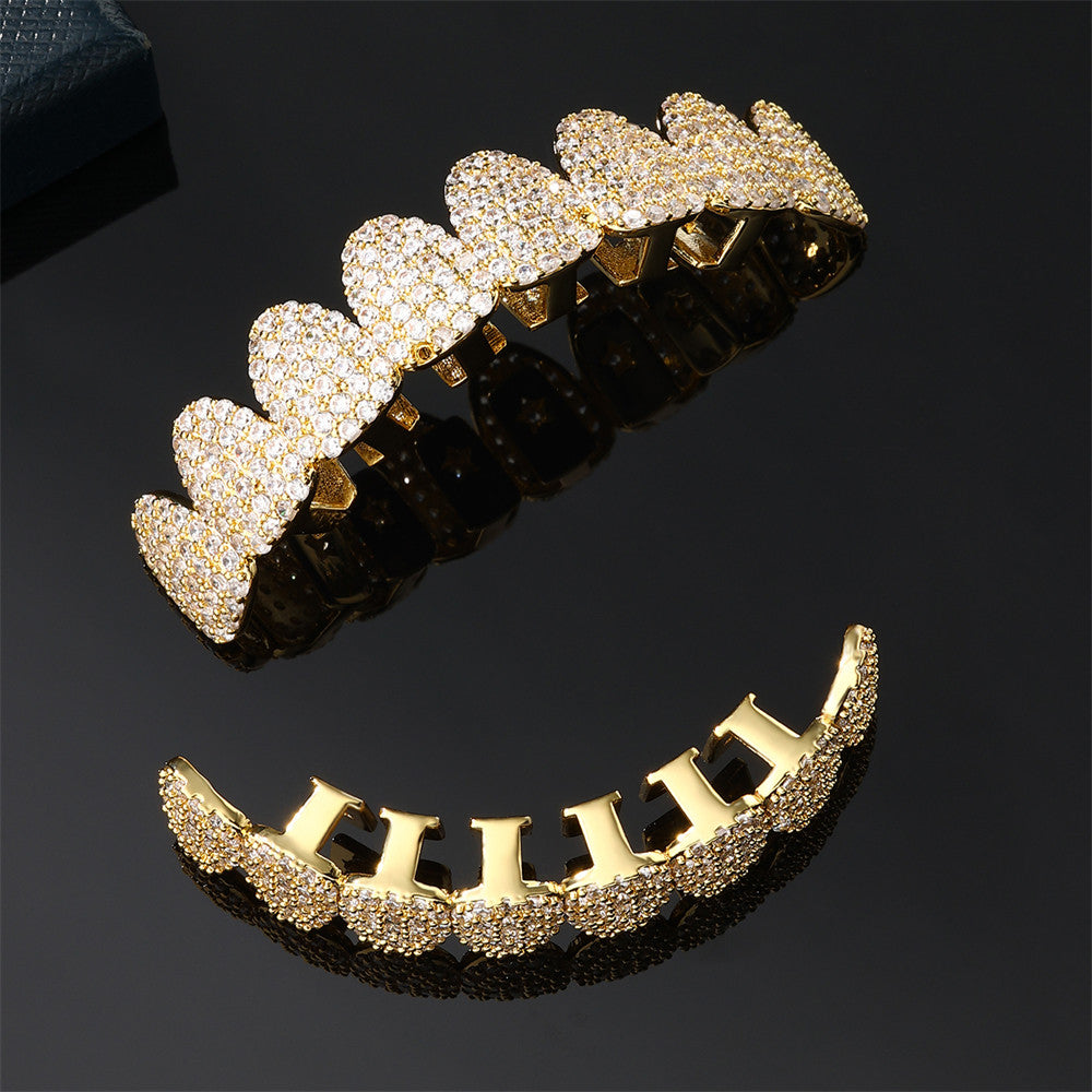 Mouth Spark | Heavy Iced VVS Diamond CZ Blinged Out Hip Hop Grillz
