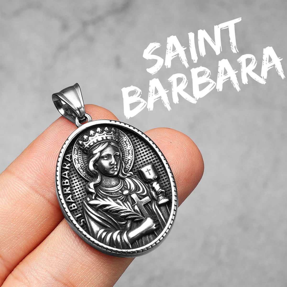 Virgin Mary Collection | 316L No Fade Stainless Steel Jesus Holy Child Pendant Series