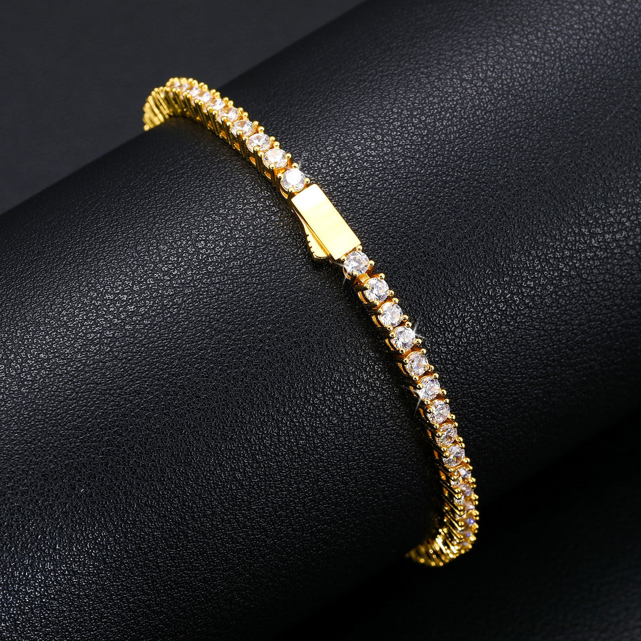 Genuine VVS Diamond Street Wear Casual Flooded Ice Tennis Chain Necklaces Bracelets