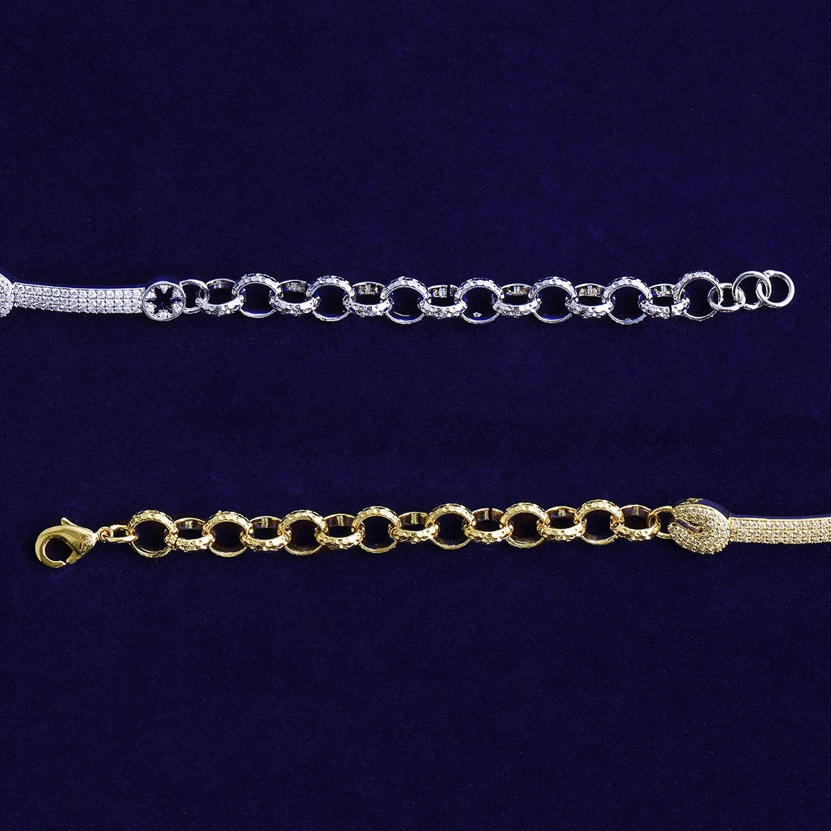 Love Tight | VVS Diamond CZ Iced Bling Out Belcher Wrench Bracelet