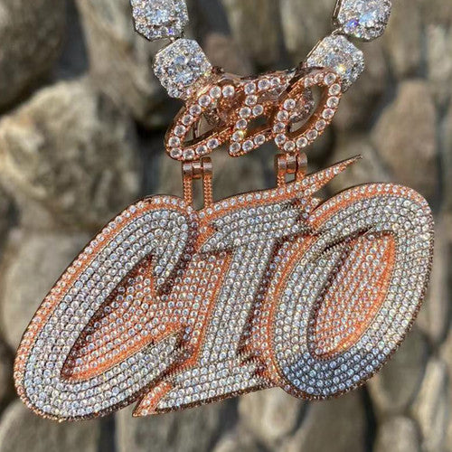 Boss Ballin | VVS Diamond CZ CEO Bail Custom Made Ice Blinged Out Pendant