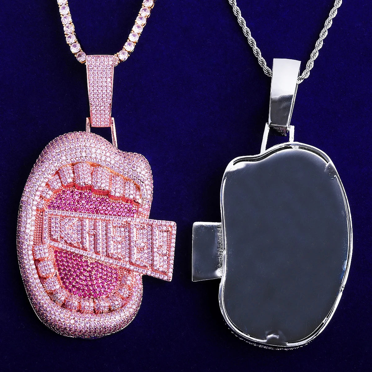 Loud Cap | VVS Diamond CZ KHEEE Meme Iced Blinged Out Hip Hop Chain Pendant