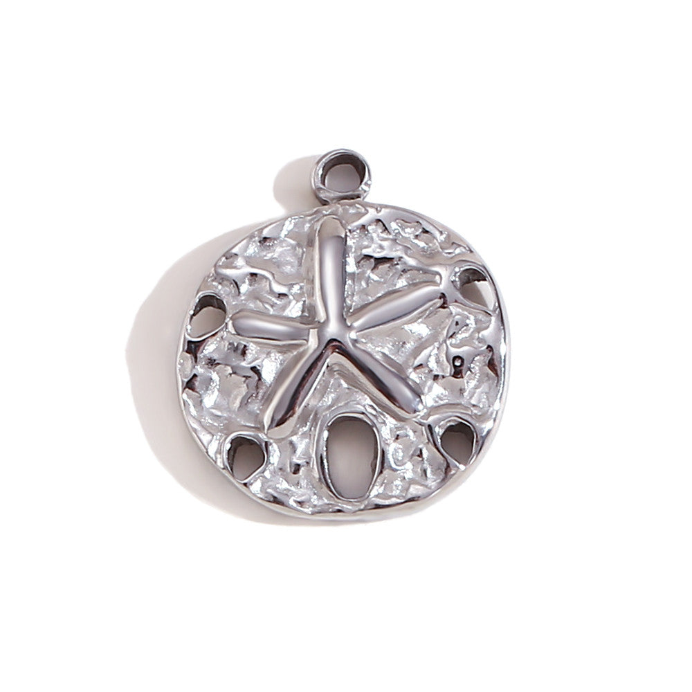DIY Stainless Steel Waterproof Face Sun Cross Sunflower All seeing Eye Charms Pendants Bracelets