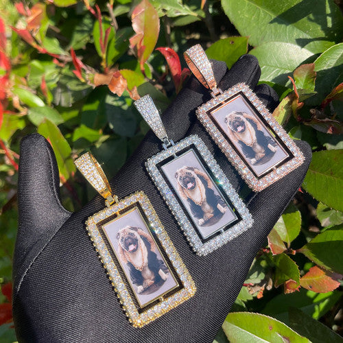 Royal Reflections Frozen Memories Iced Hip Hop Necklace