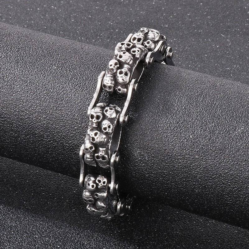 BoneBling | 15mm New Fashion No Fade Stainless Hip Hop Rock Bracelet