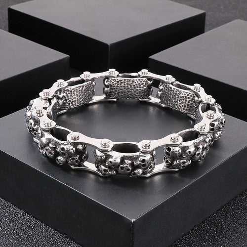 BoneBling | 15mm New Fashion No Fade Stainless Hip Hop Rock Bracelet