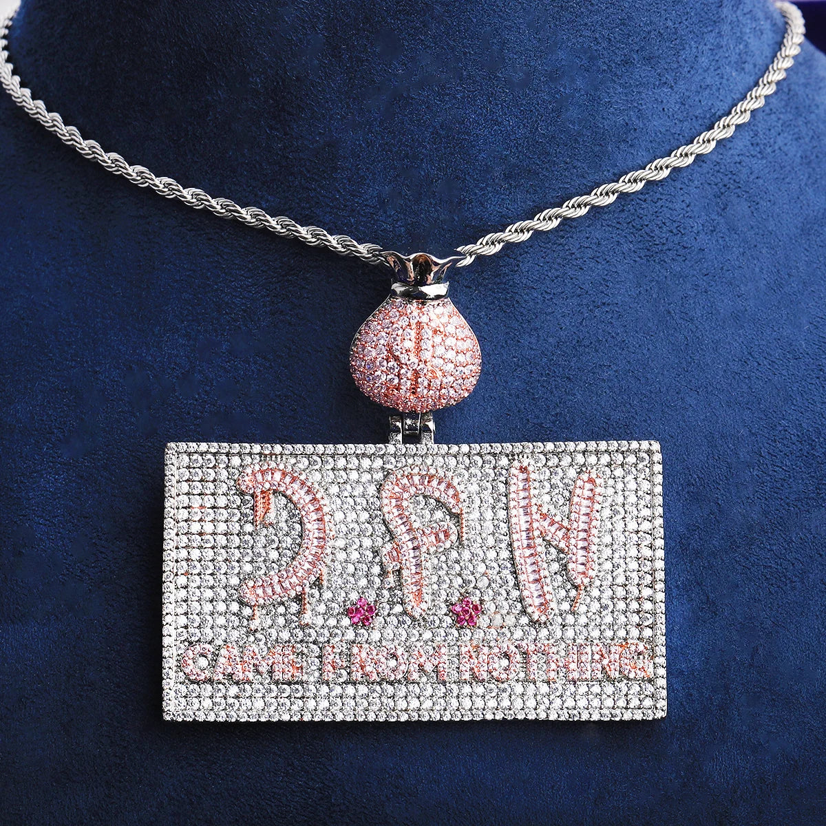CFN | VVS Diamond CZ Came From Nothing Iced Blinged Out Hip Hop Pendant