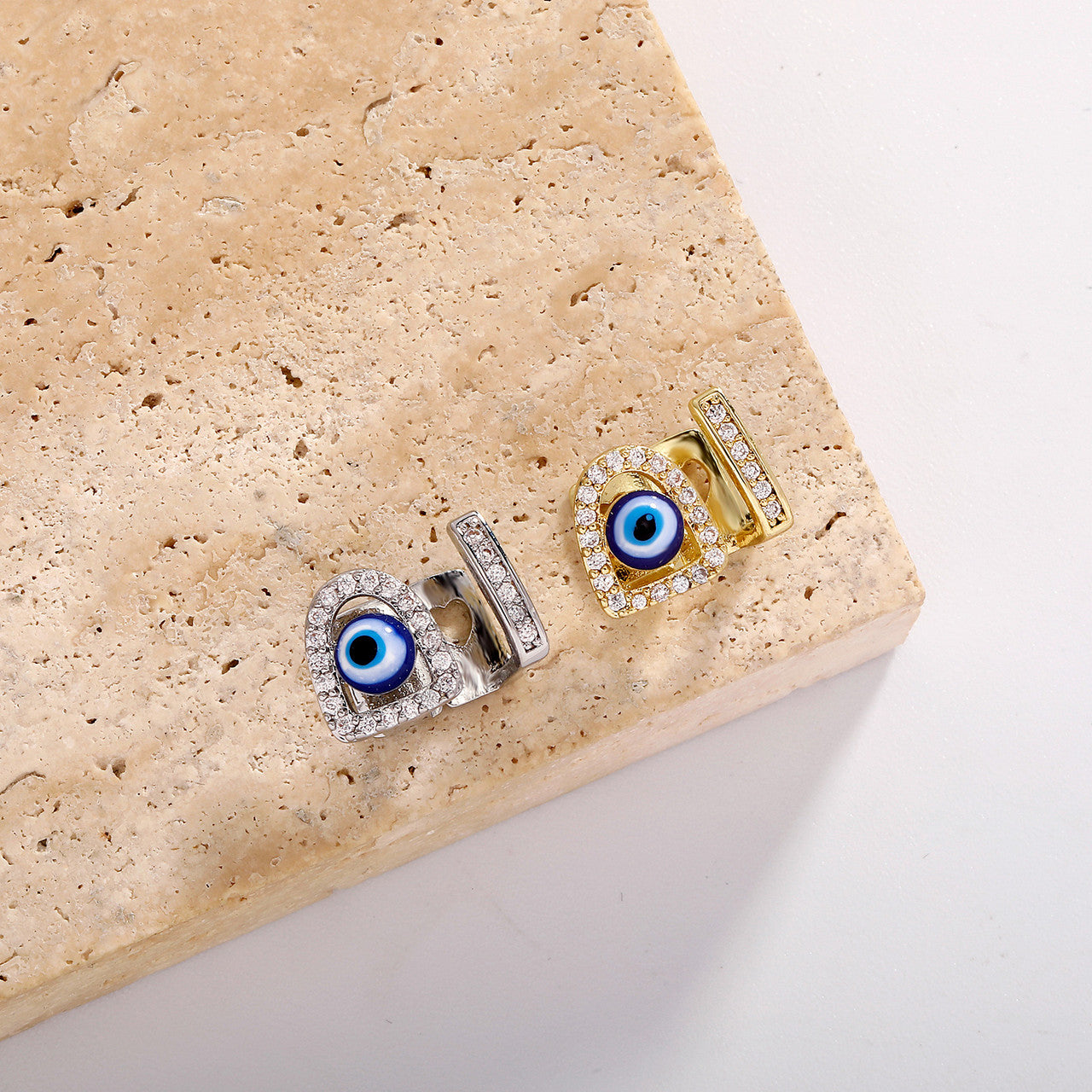 Devils Eye | VVS Diamond CZ Stone All Seeing Eye Hip Hop Mouth Tooth Bling Grillz