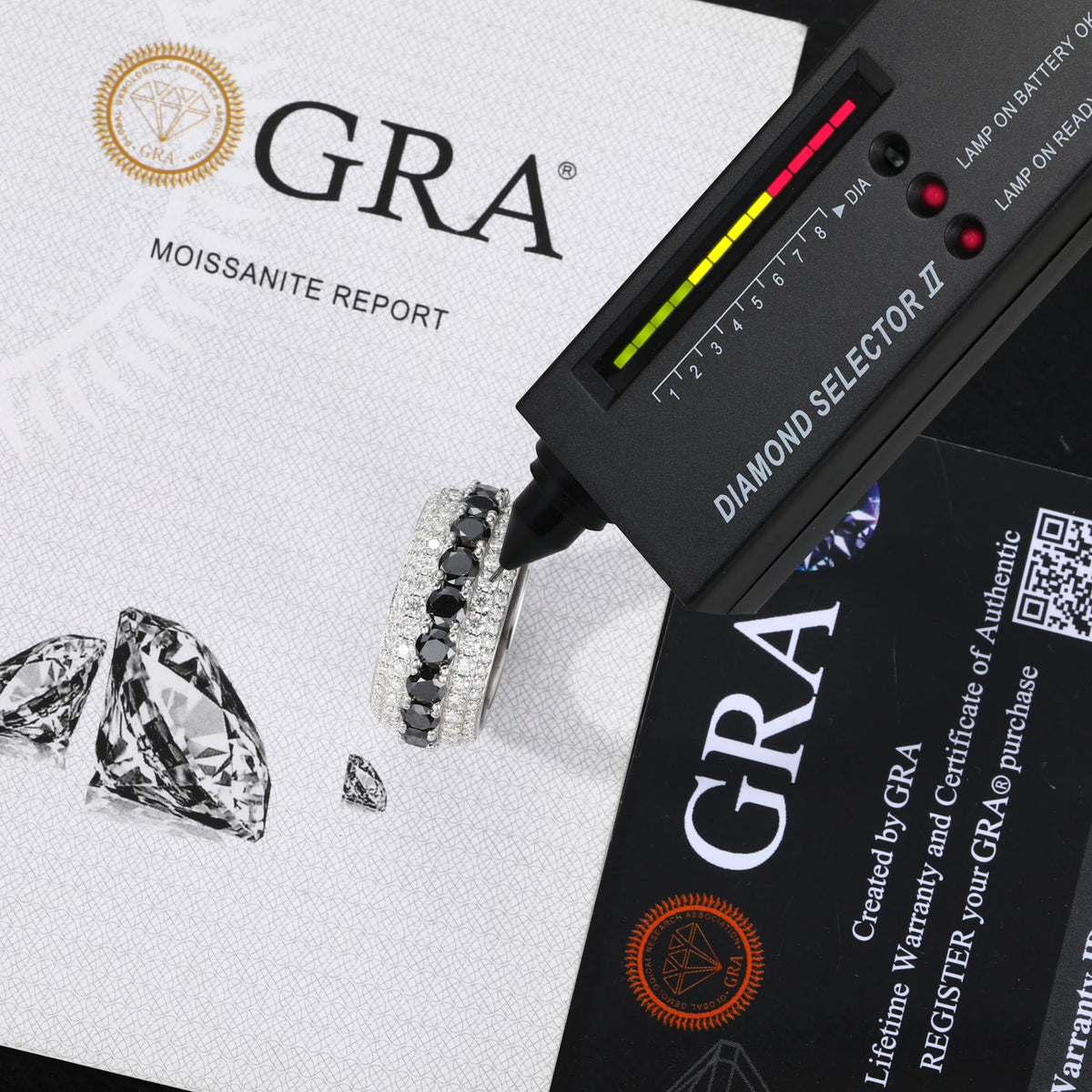 Skunked Ice | VVS Diamond Moissanite Solid 925 Iced Blinged Out Rings