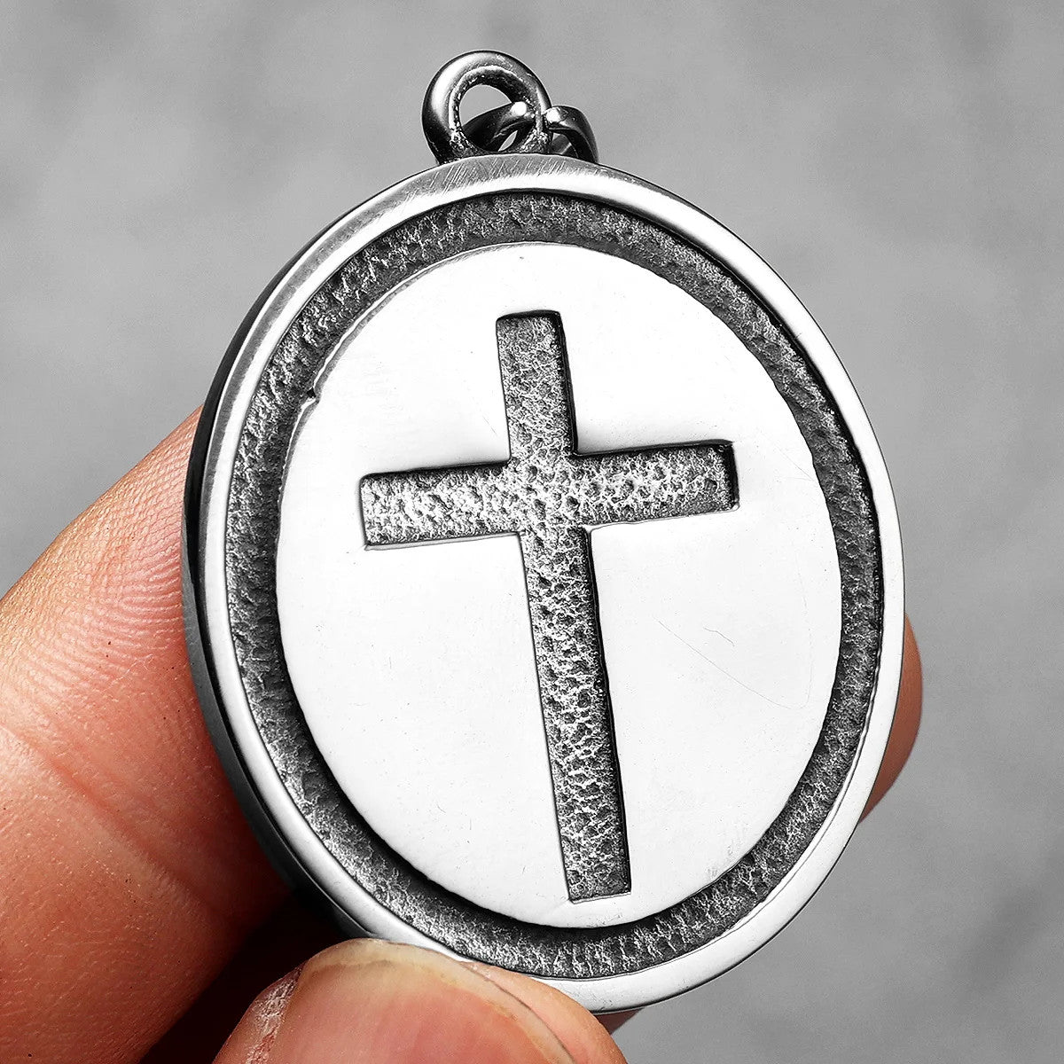Hall Of Saints | 316L Solid Stainless Steel Holy Father Joseph Saint Pendant Collection
