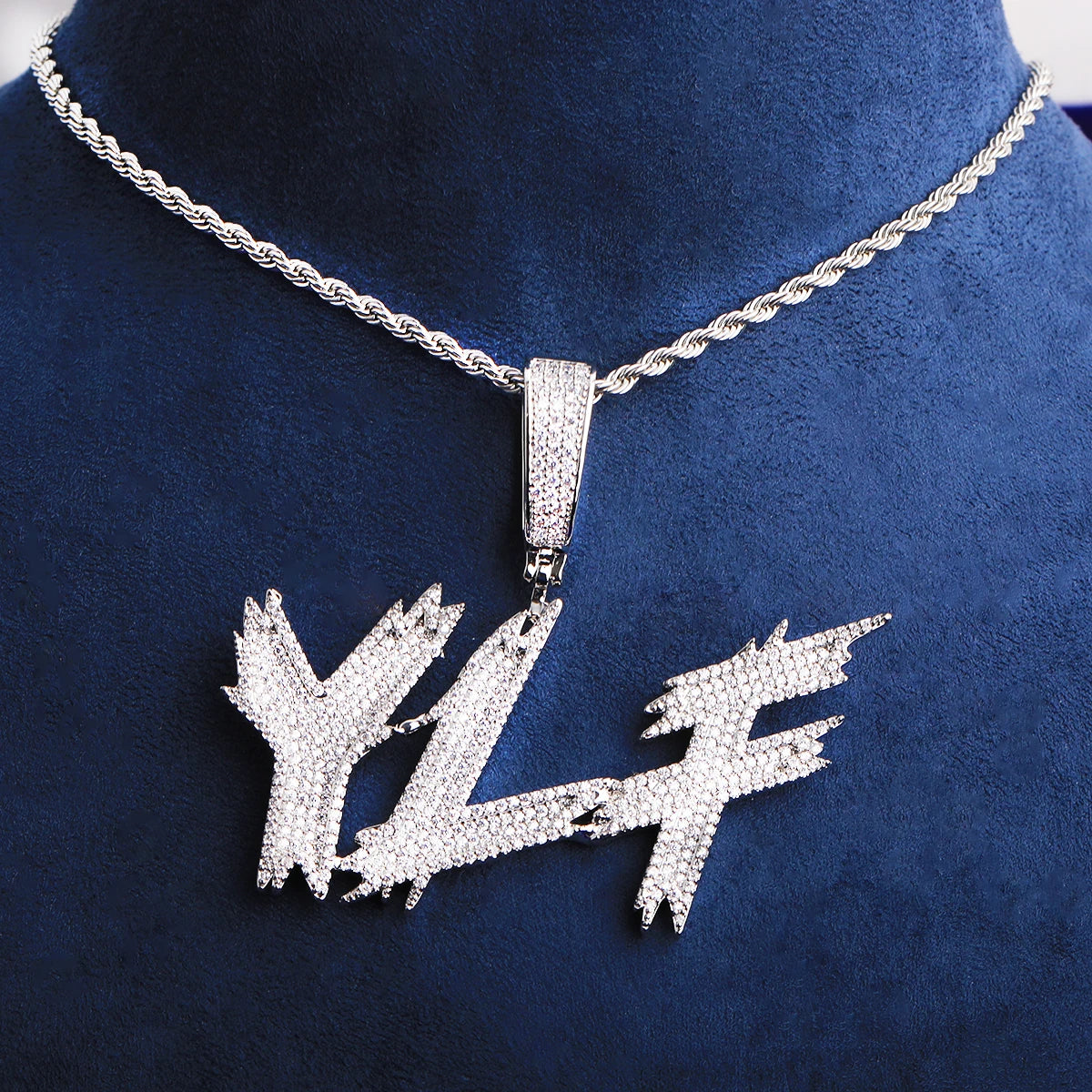Wielded Lightning | VVS Diamond CZ Custom Made 5AA+ Luxury Hip Hop Pendant