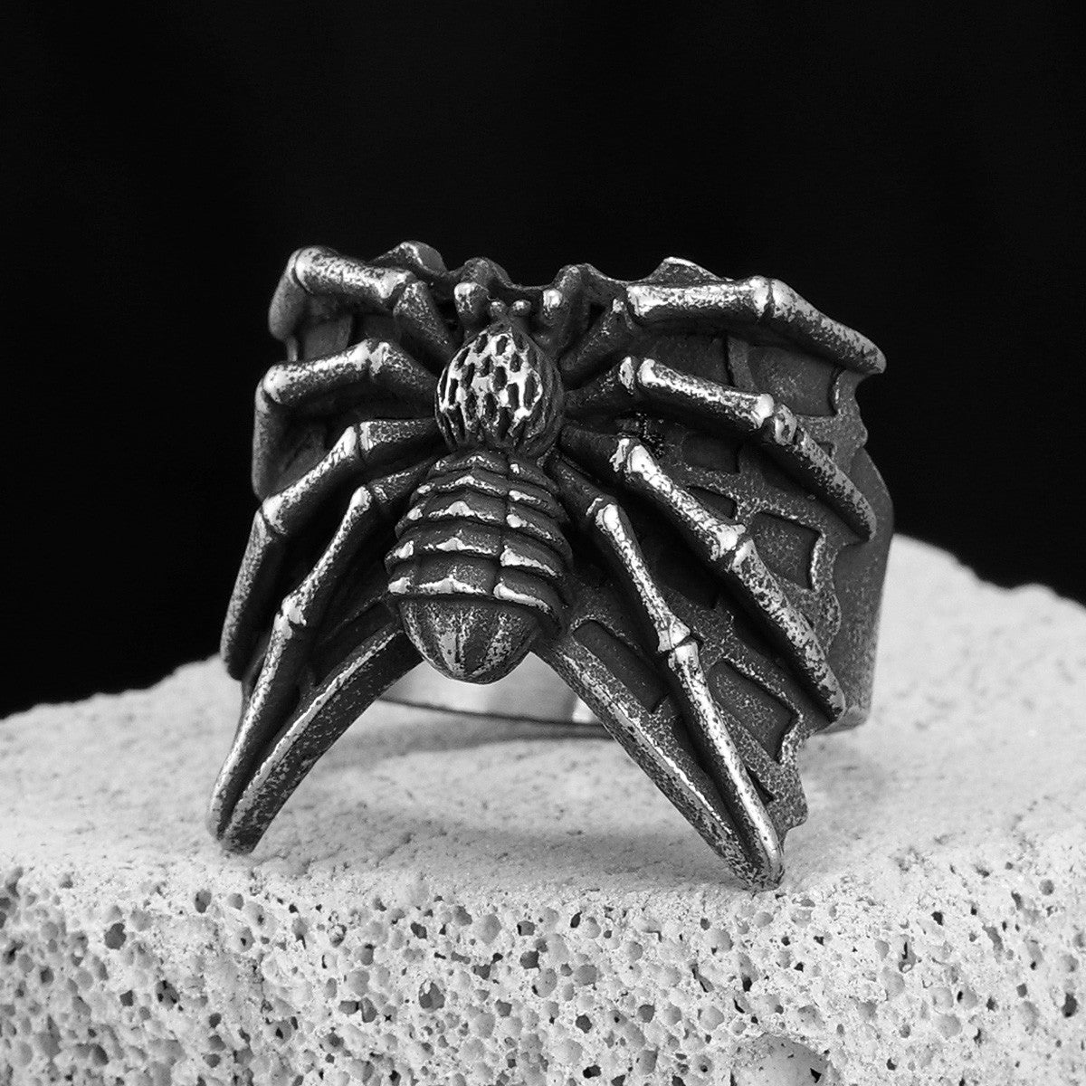 The Spider | 316L Stainless Steel Unique Streetwear Men's Spider Rings