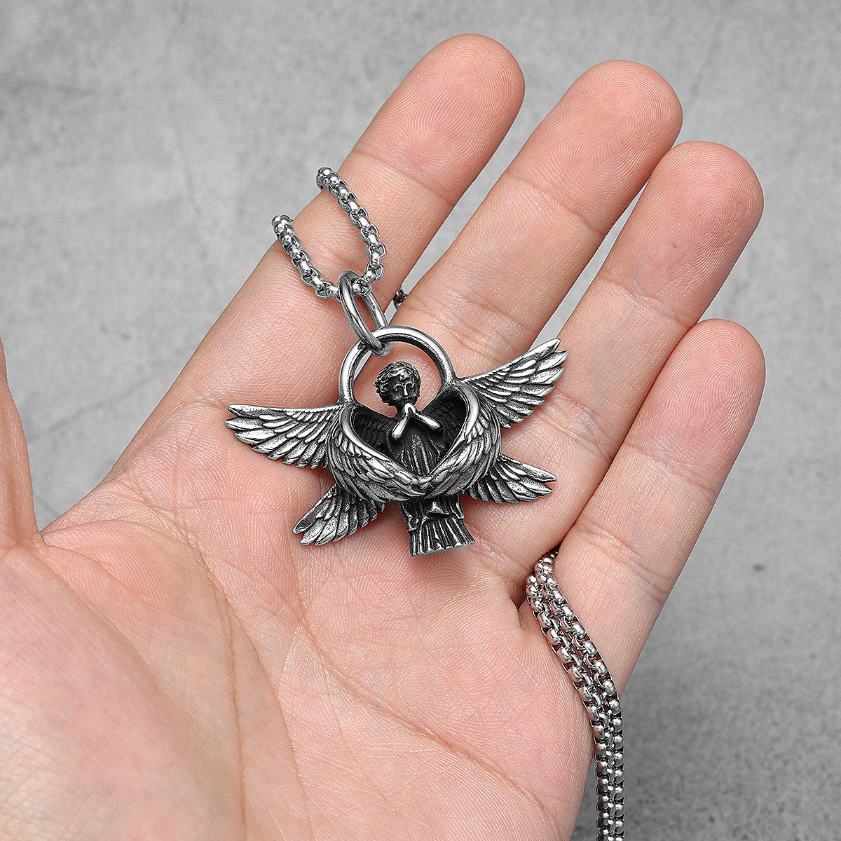 Angels Wings Collection | 316L No Fade Stainless Steel Wings of Angels Pendants