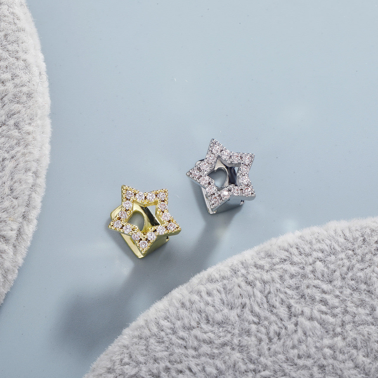 Star&#39;s Shine | VVS Diamond CZ Stone Iced Blinged Out Super Star Tooth Teeth Hip Hop Grillz