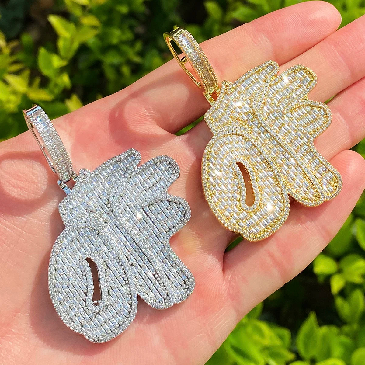 OTF | VVS 5AA+ Diamond CZ Only The Family Hip Hop Pendant Chain