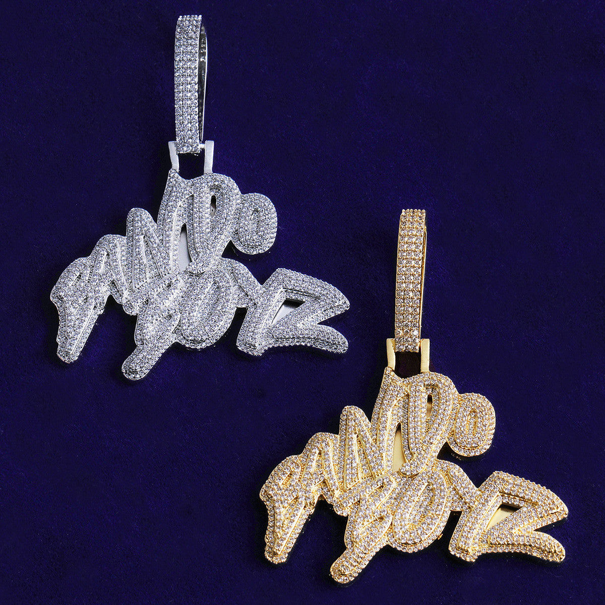 Bando Boyz | VVS Diamond CZ Iced Blinged Out Luxury Hip Hop Pendant