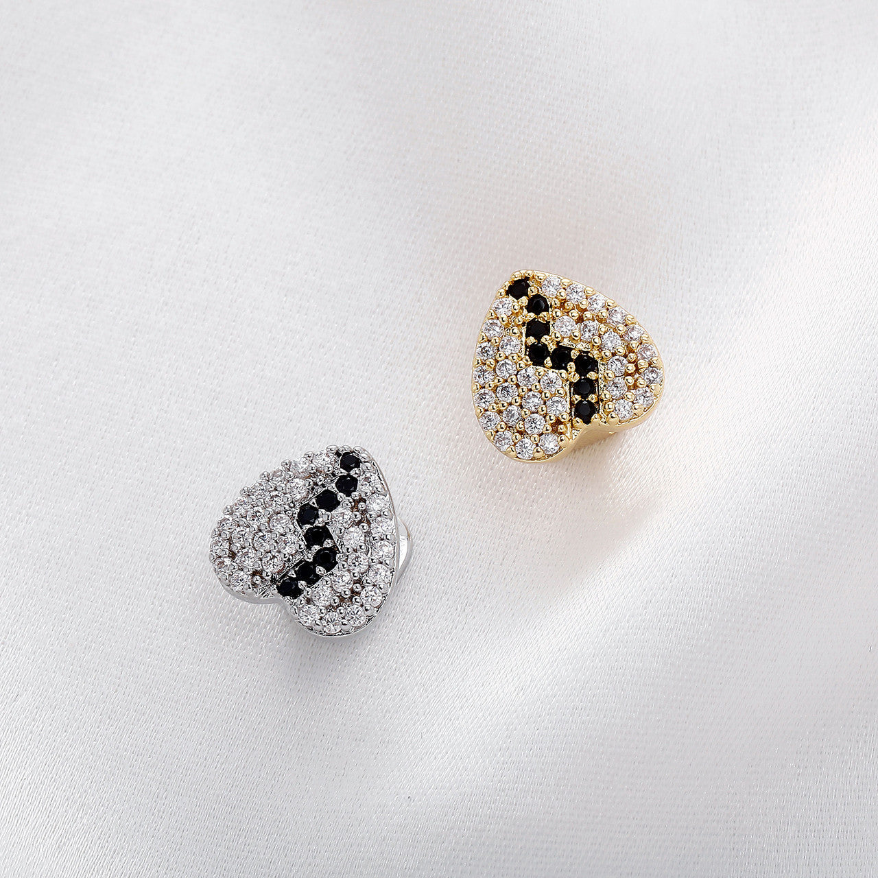 Heart Broken | VVS Diamond CZ Iced Blinged Out Mouth Tooth Teeth Cap Grillz