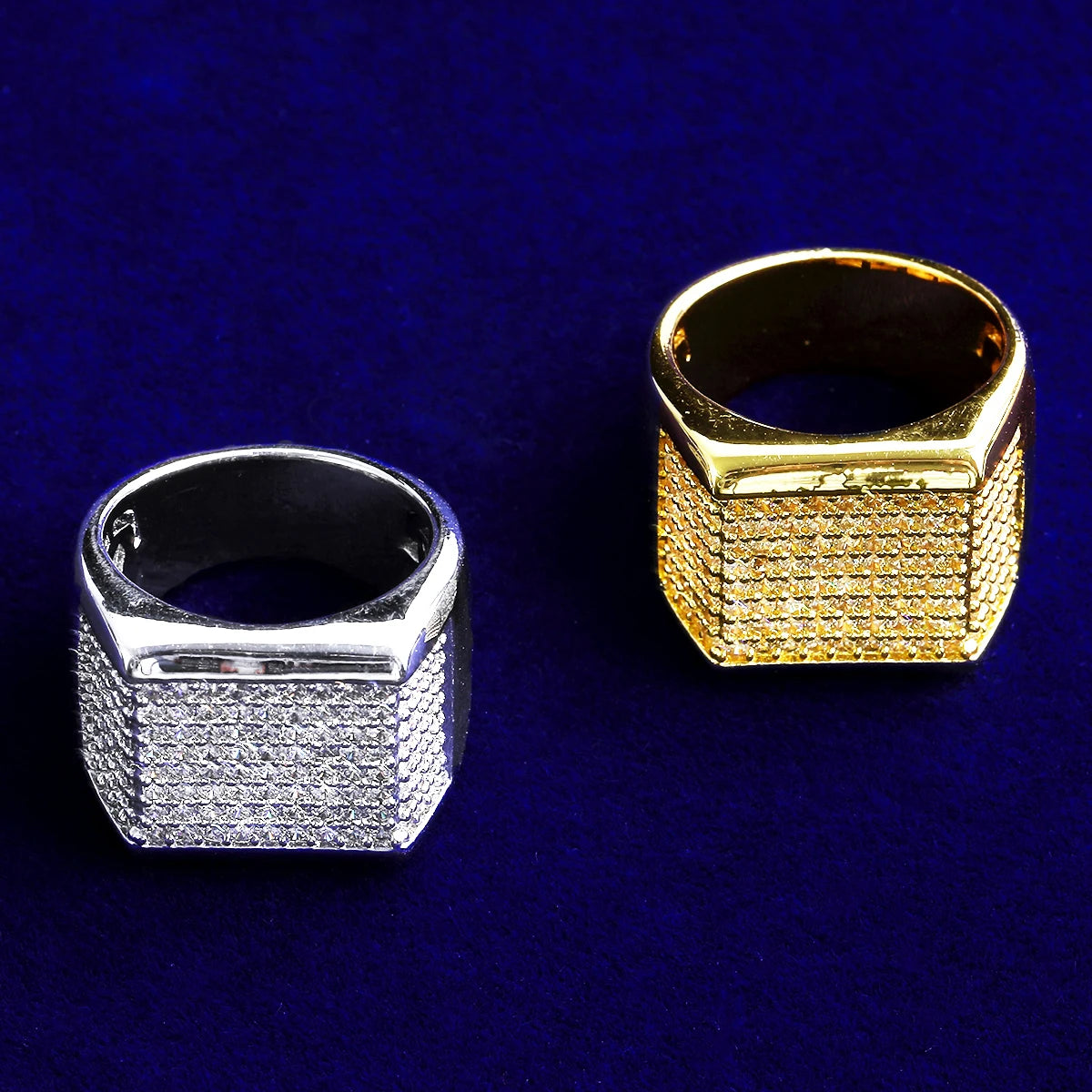 Froze | VVS Diamond CZ Prong Set Luxury 5AA+ Iced Blinged Out Premium Rings