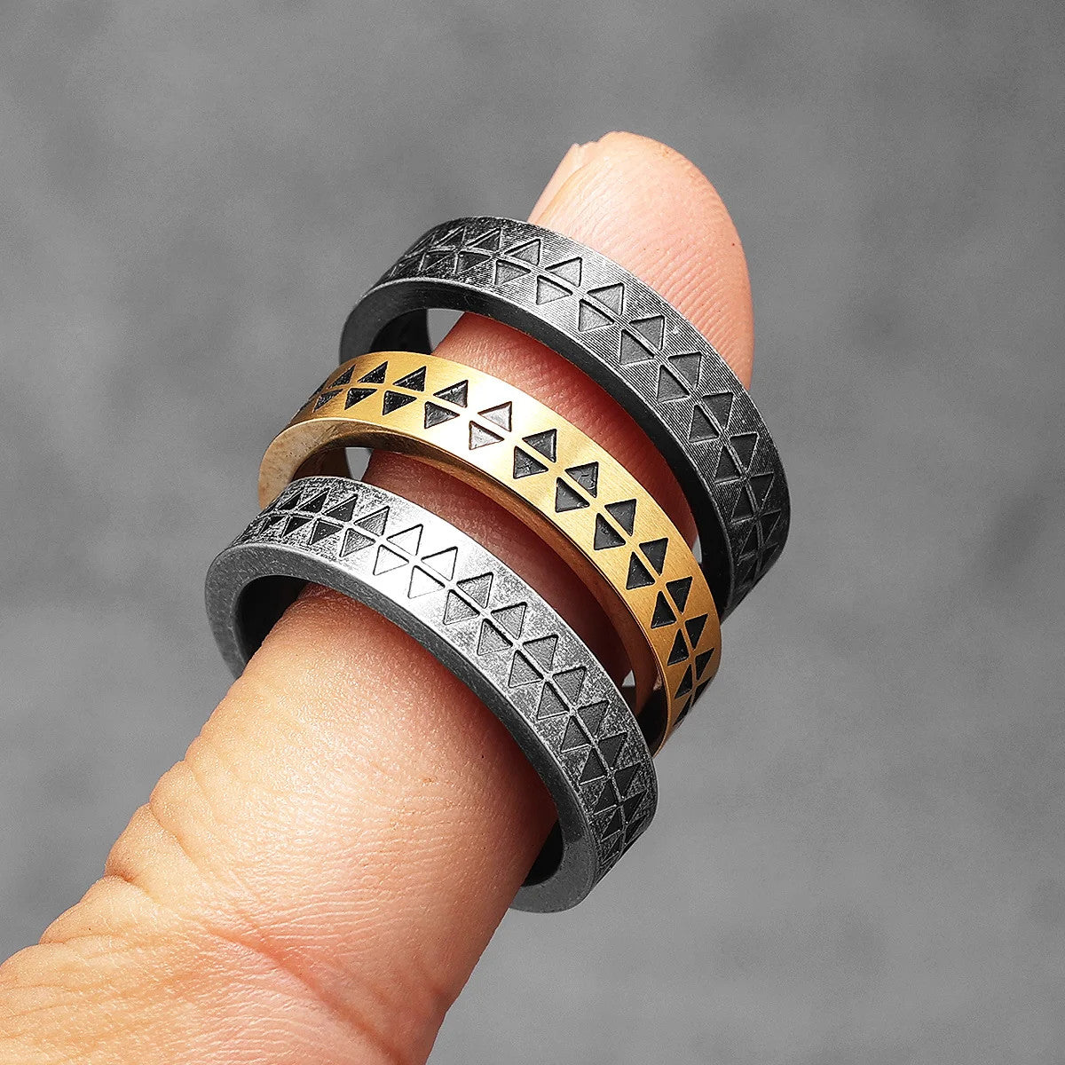 Dream Totem | No Fade Solid Stainless Steel Men Designer Rings